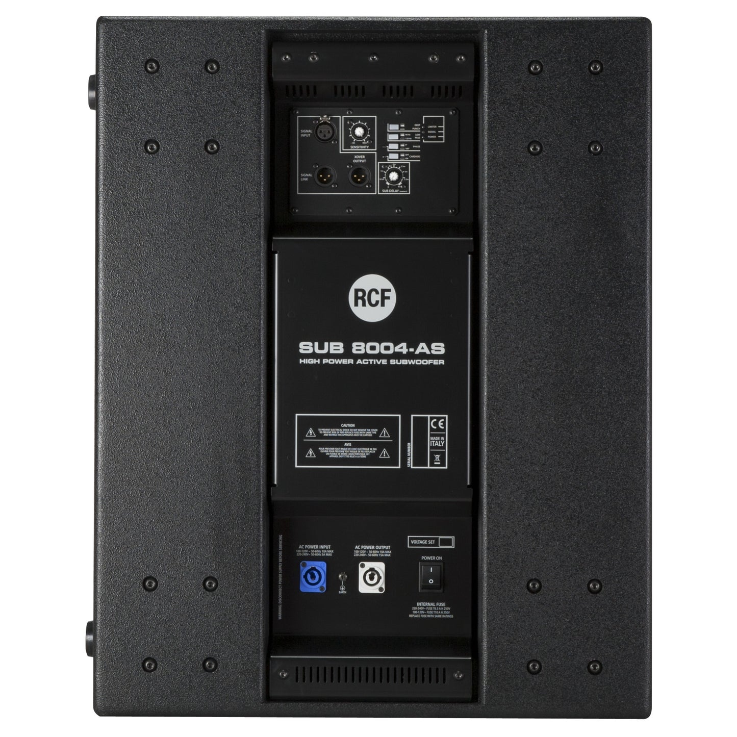RCF SUB 8004-AS 18-Inch Powered Subwoofer