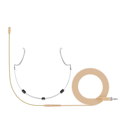 Sennheiser HSP ESSENTIAL Omni Neckworn Microphone | Model: HSP Essential Omni (Beige)