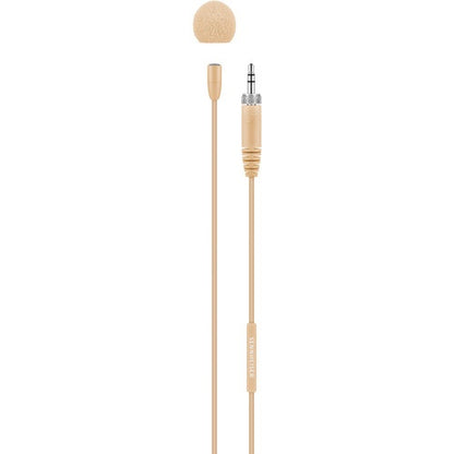 Sennheiser MKE Essential Omni Lavalier Microphone | Color: Beige, Connector: 3.5mm