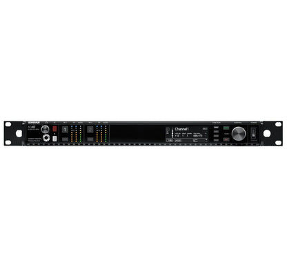 Shure AD4D 2-Channel Axient Digital Wireless Receiver | Frequency: C (750-960 MHz)