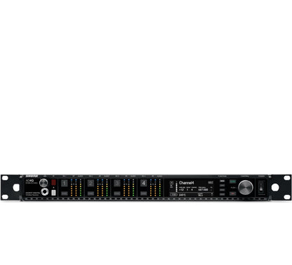 Shure AD4Q 4-Channel Axient Digital Wireless Receiver | Frequency: A (470-636 MHz)