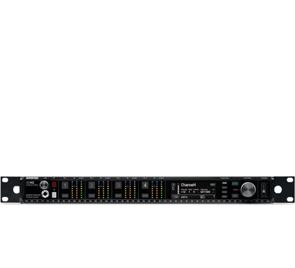 Shure AD4Q 4-Channel Axient Digital Wireless Receiver | Frequency: A (470-636 MHz)