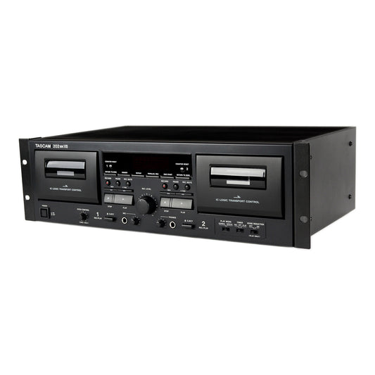 Tascam 202MKVII Double Cassette Deck with USB Port