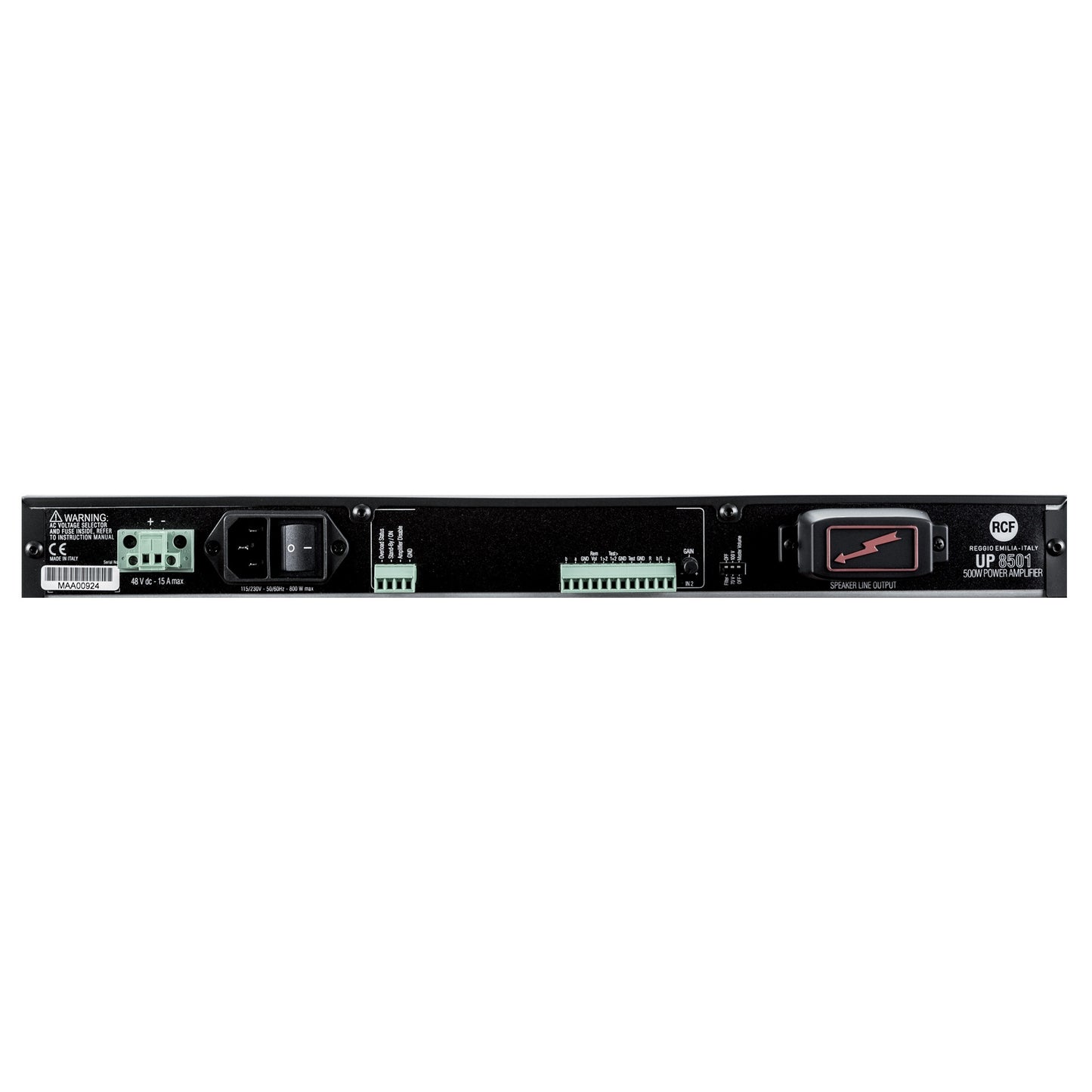 RCF UP8501 Power Amplifier