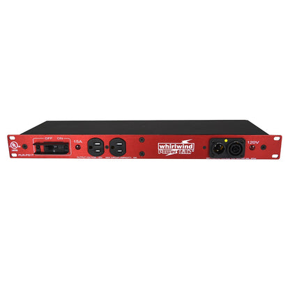 Whirlwind PLR-PS1T Rack Mount Power Distributor With EMI Filtering