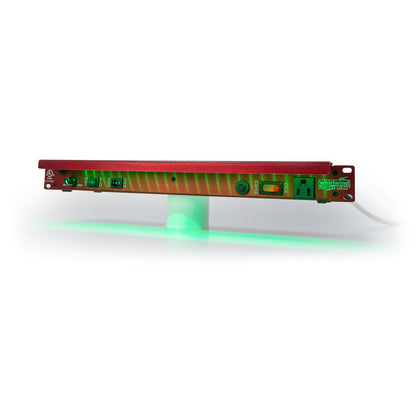 Whirlwind PLR-PS2 1RU Rack Power Strip With LED Lighting