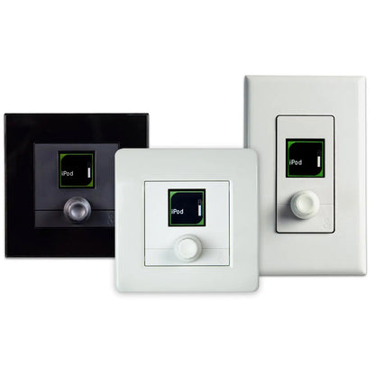 Allen & Heath AH-IP-1W One Rotary Wallplate Controller, White