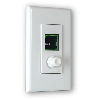 Allen & Heath AH-IP-1W One Rotary Wallplate Controller, White