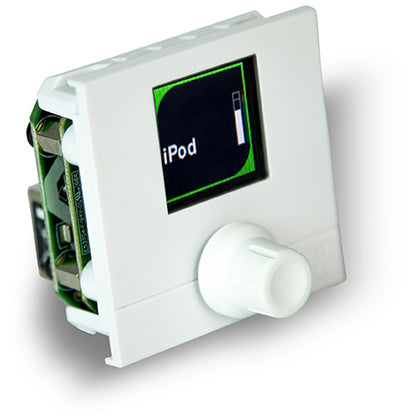 Allen & Heath AH-IP-1W One Rotary Wallplate Controller, White