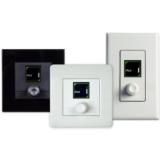 Allen & Heath AH-IP-1W One Rotary Wallplate Controller, White