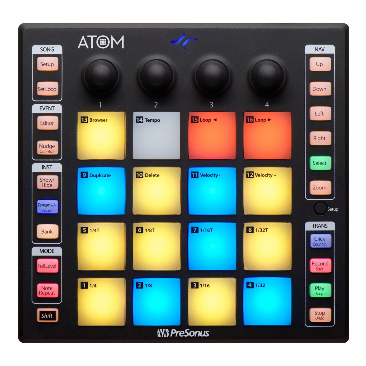 PreSonus ATOM 16-Pad USB MIDI Controller