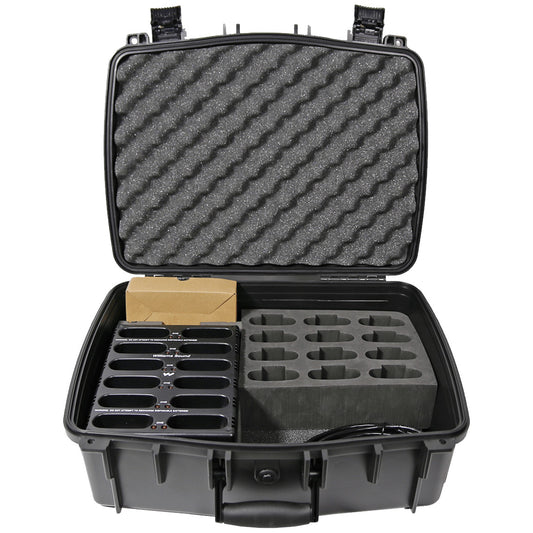 Williams AV CHG 3512 PRO 12 Bay Body-Pack Charger with Case