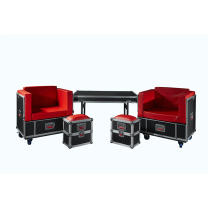 Gator G-TOURLOUNGE Road Case Furniture Set with Storage