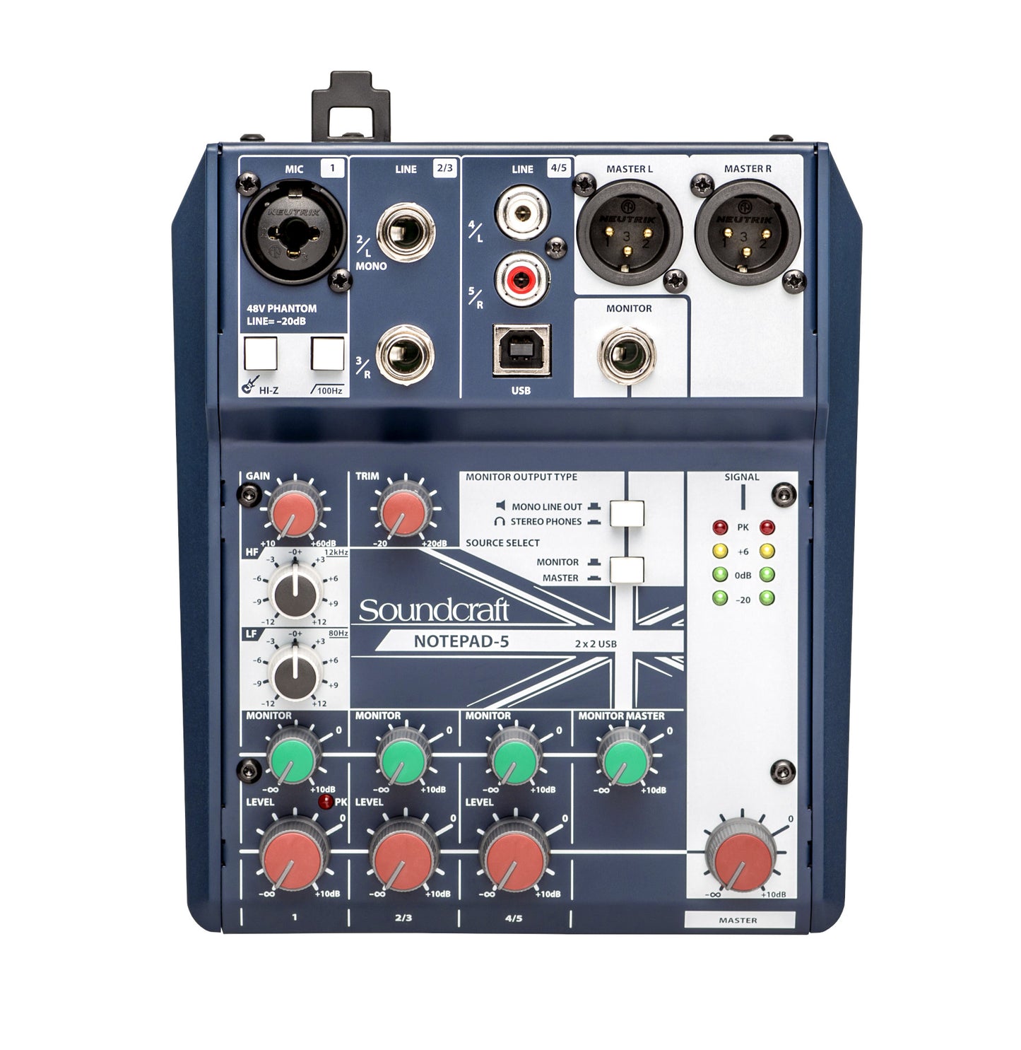 Soundcraft Notepad-5 Small Format Analog Mixer