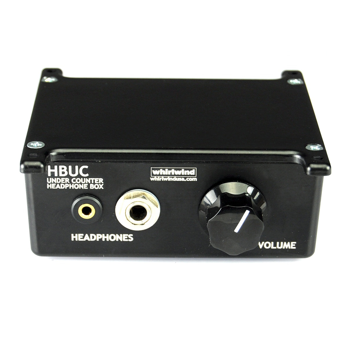 Whirlwind HBUC Passive Under-Counter Stereo Headphone Control Box