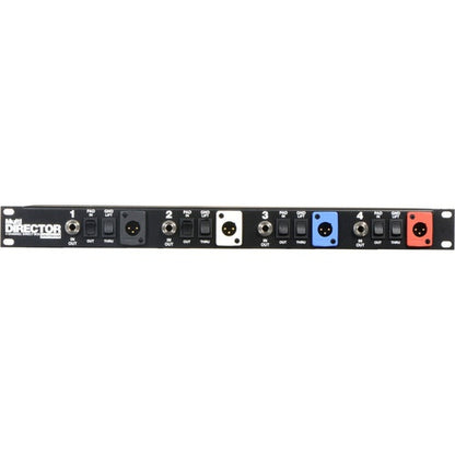 Whirlwind MLTDIR MultiDirector 4-Channel Passive DI Rack Unit