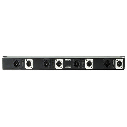 Whirlwind MLTSP1X3 4-Channel Passive Mic Splitter 1RU Rack Panel