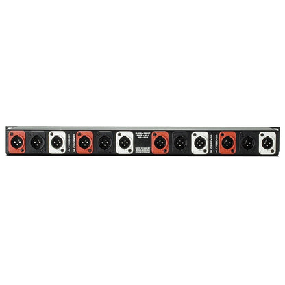 Whirlwind MLTSP1X3 4-Channel Passive Mic Splitter 1RU Rack Panel