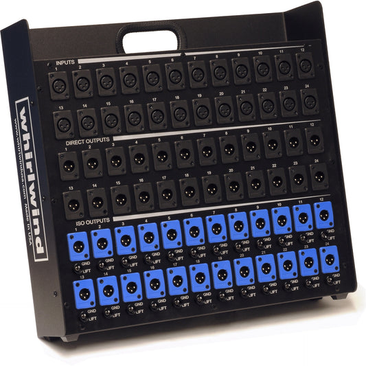 Whirlwind SB Series 24-Channel Passive Mic Splitter | SB24P1G