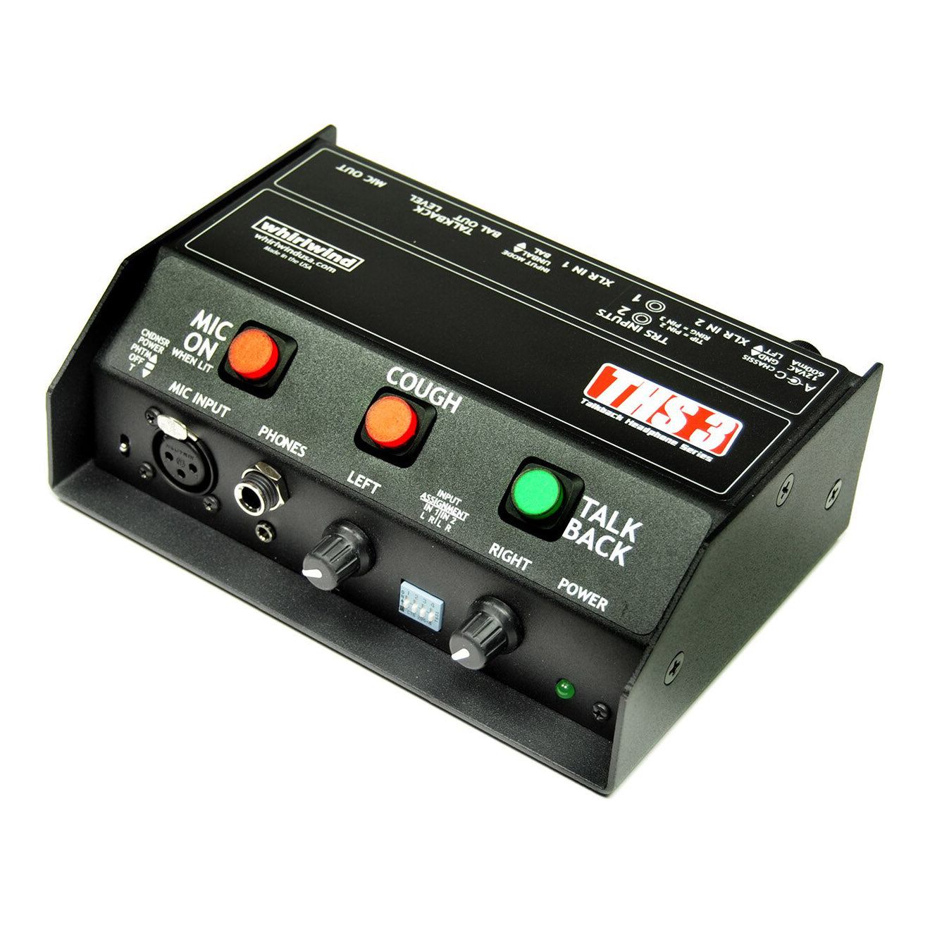 Whirlwind THS 3 Talkback Headphone Box