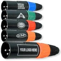 Whirlwind WI3 3-Pin XLR Inline Connector | Male | Black