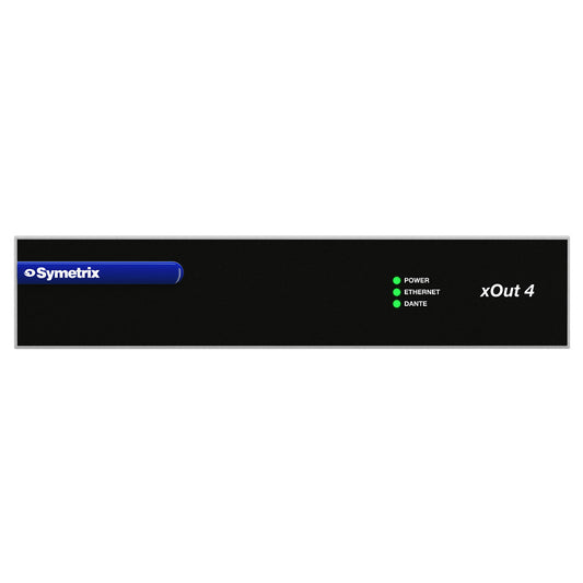 Symetrix xOut 4 Dante I/O Audio Expander