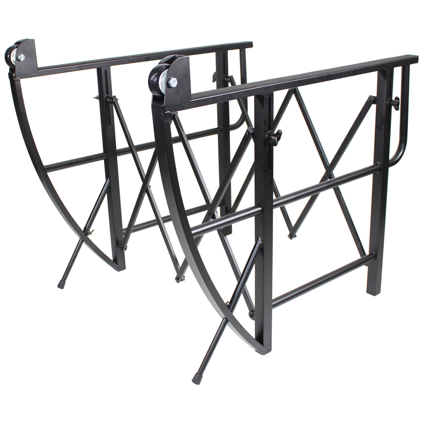 ProX X-EZTILT EZ-Tilt Lifting-Rolling Audio/Lighting Console Stand