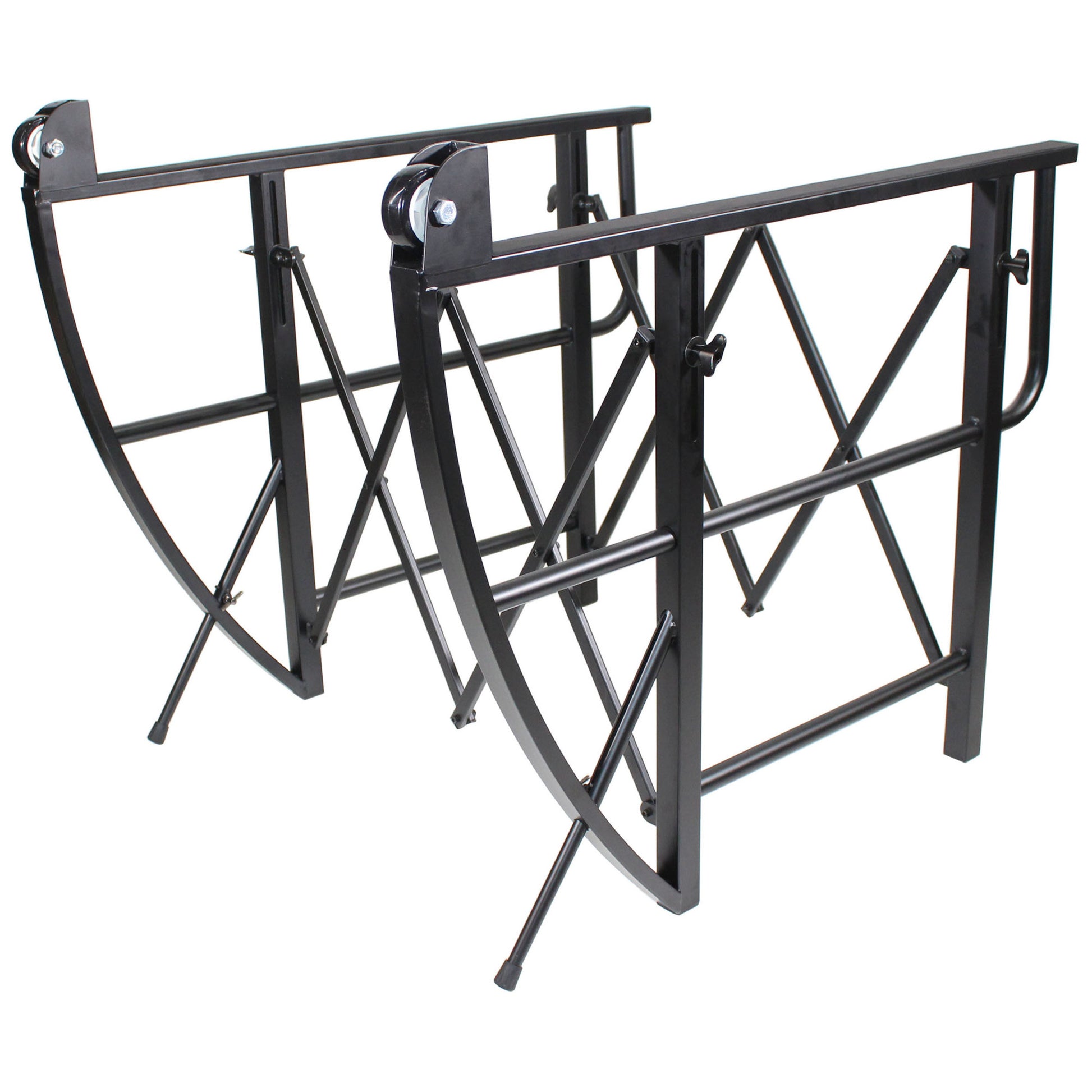 ProX X-EZTILT EZ-Tilt Lifting-Rolling Audio/Lighting Console Stand