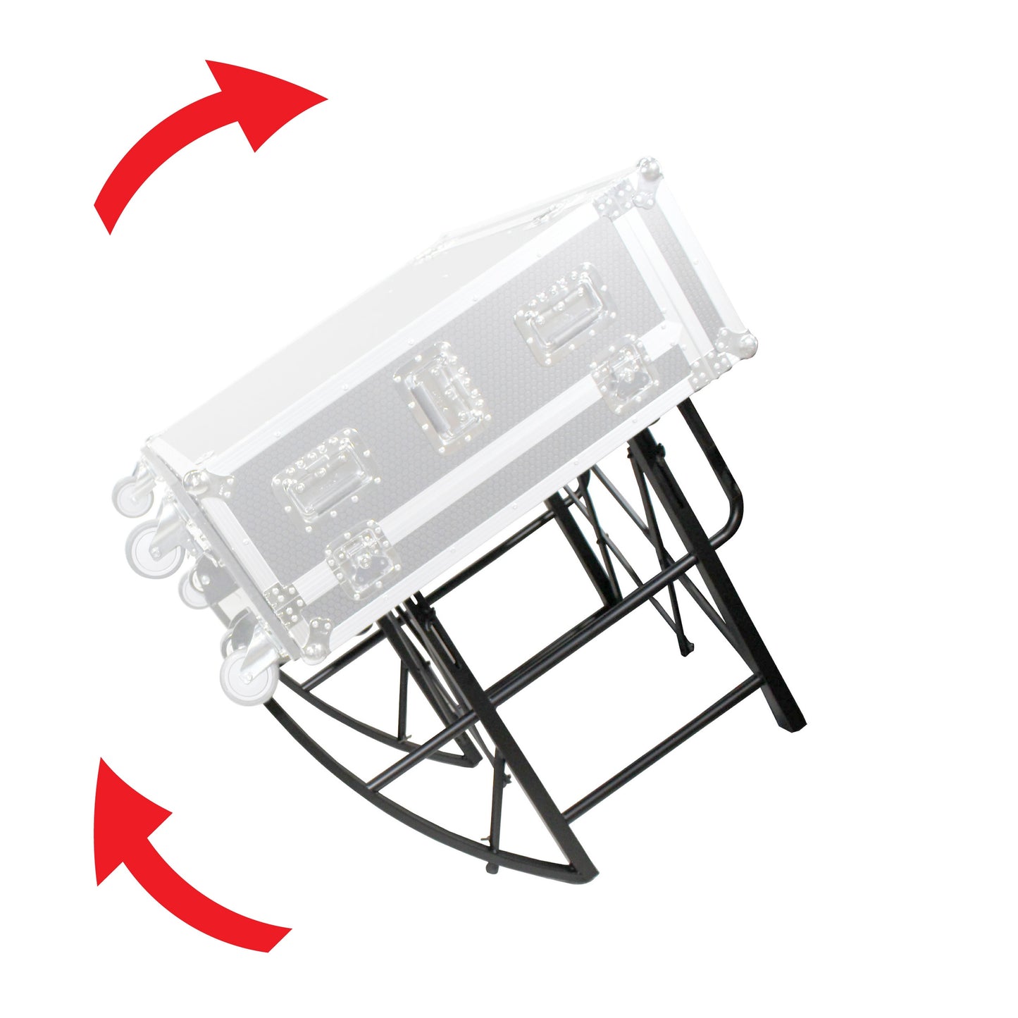 ProX X-EZTILT EZ-Tilt Rolling Console Stand For Audio and Lighting