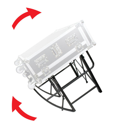 ProX X-EZTILT EZ-Tilt Rolling Console Stand For Audio and Lighting