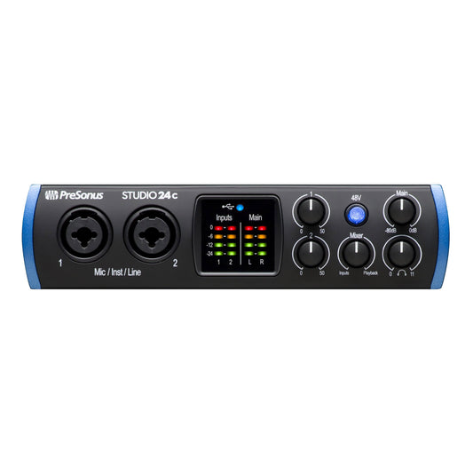 PreSonus Studio 24c 2X2 USB-C Audio Interface