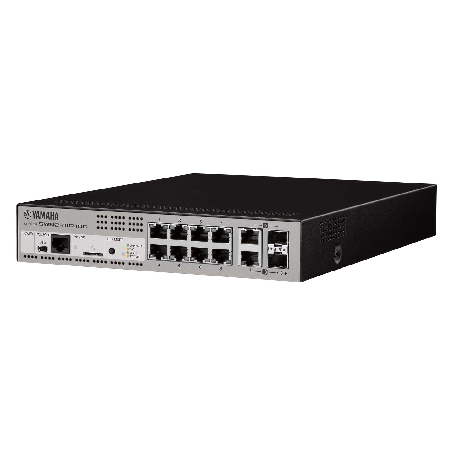 Yamaha SWR2311P-10G 10-Port L2 Network Switch