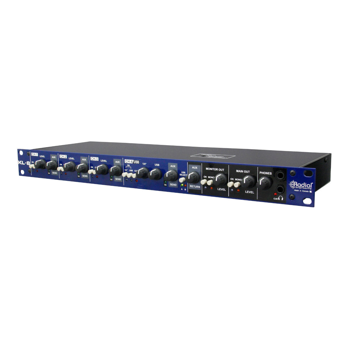 Radial KL-8 Rackmount Keyboard Mixer