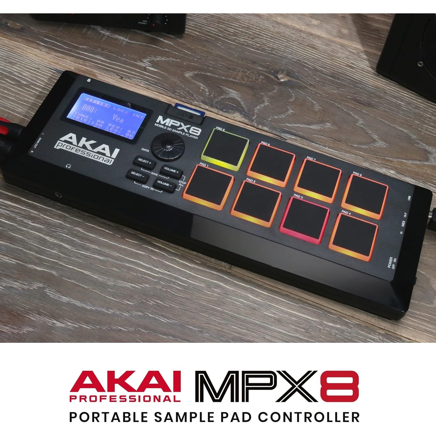 Akai MPX8 Mobile SD Sample Player
