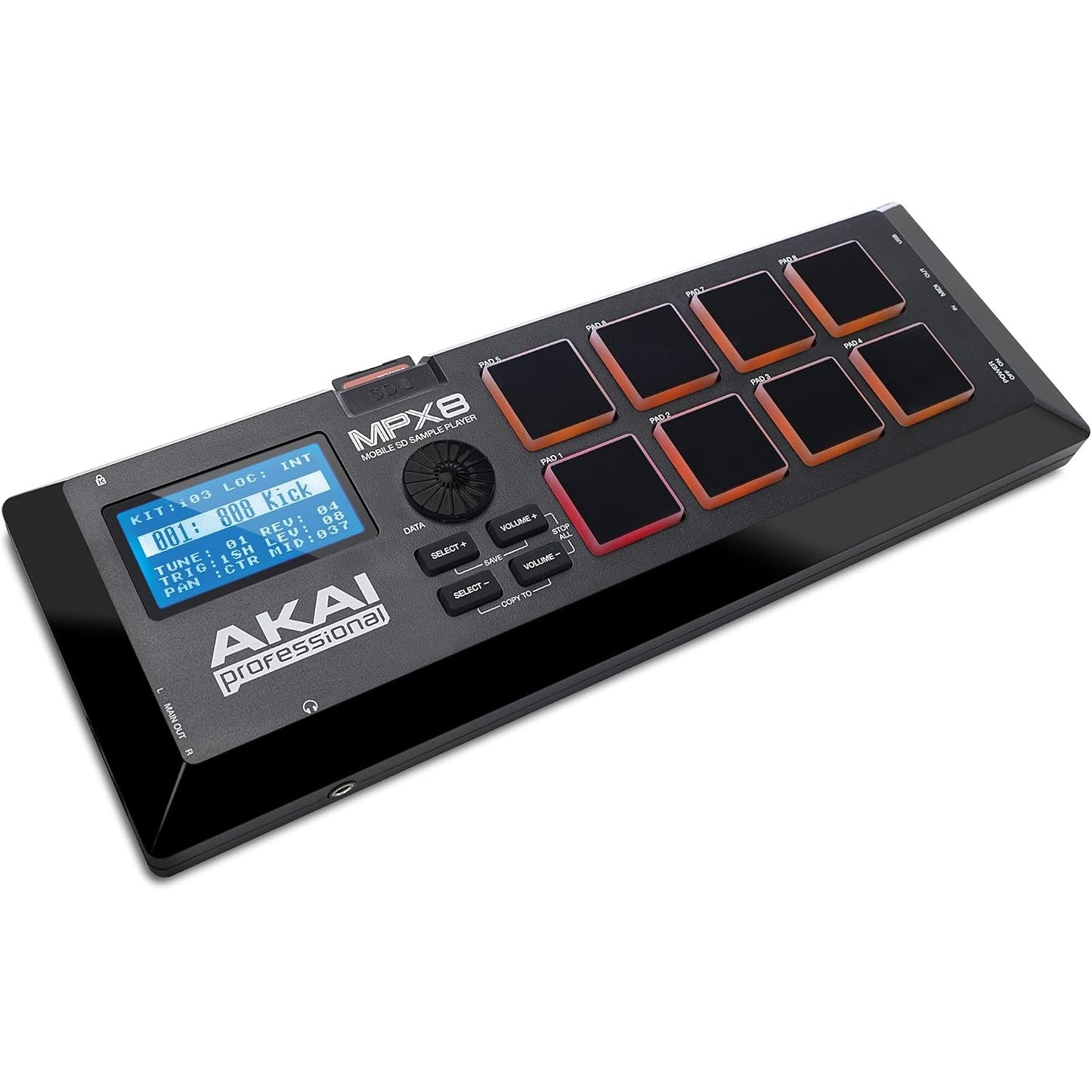 Akai MPX8 Mobile SD Sample Player