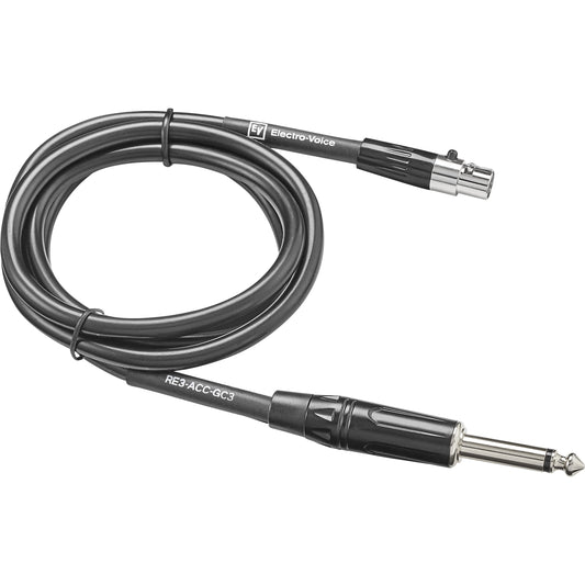 Electro-Voice RE3-ACC-GC3 Instrument Cable 1/4 to TA4F