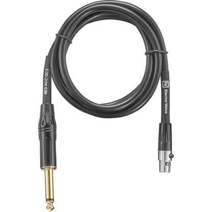 Electro-Voice RE3-ACC-GC3 Instrument Cable 1/4 to TA4F