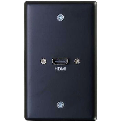 C2G CG39878 Hdmi Passthrough Wallplate Sg Black