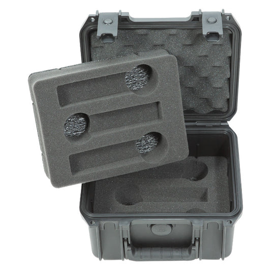 SKB 3i-0907-MC6 iSeries Waterproof Six Mic Case with insert shown