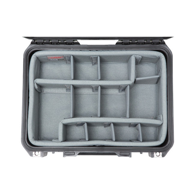 SKB 3i-1510-6DL iSeries Case with Think Tank Dividers & Lid Organizer top