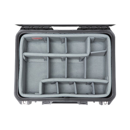 SKB 3i-1510-6DL iSeries Case with Think Tank Dividers & Lid Organizer top