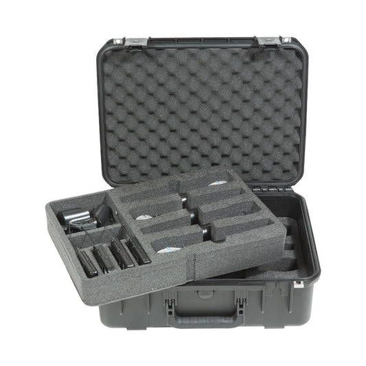 SKB 3i-1813-7WMC iSeries Waterproof Wireless 8 Microphone Case interior
