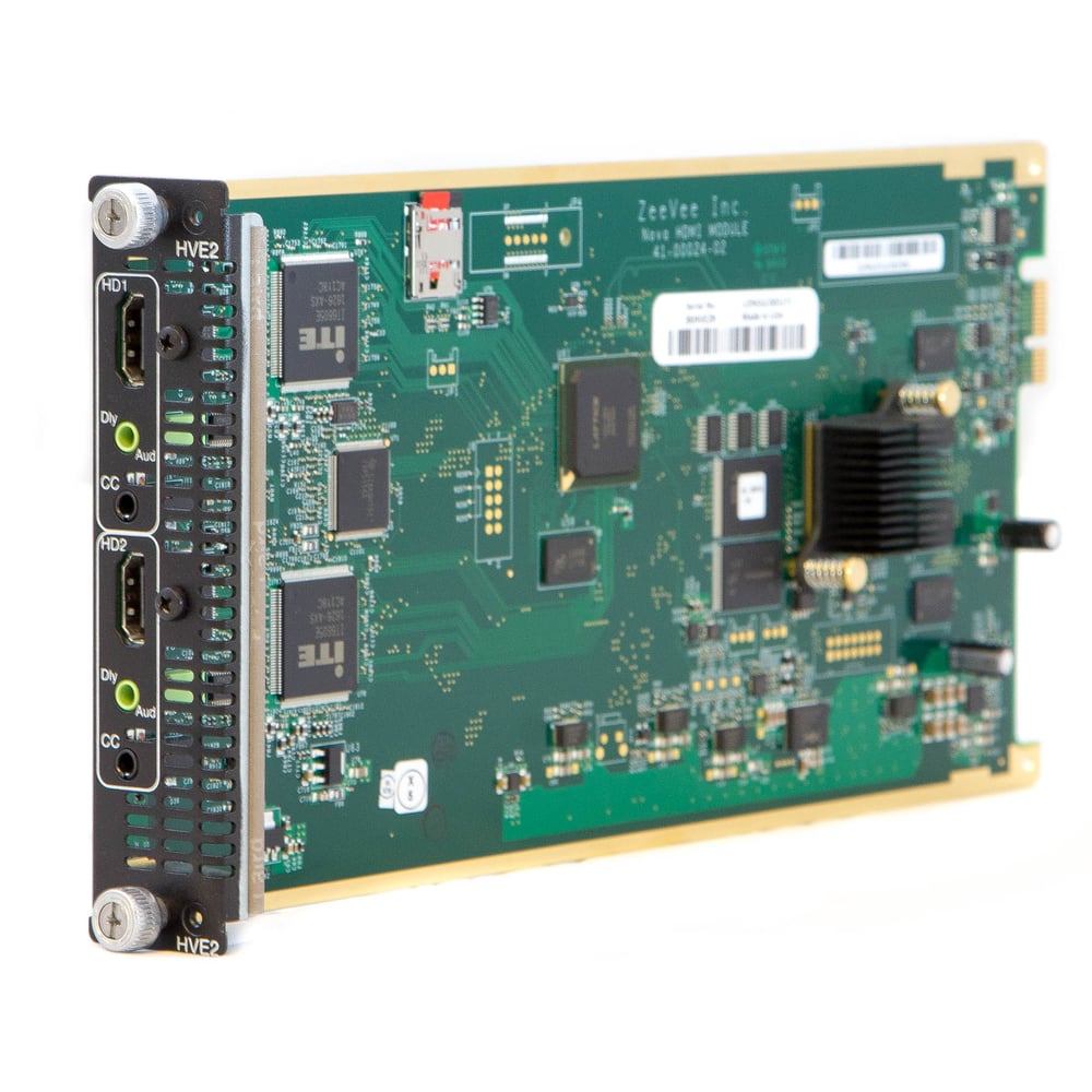 ZEEVEE ZEE-3KHVE2R 2 Channel High Definition Video Encoder/Qam, Cables Sold Separately