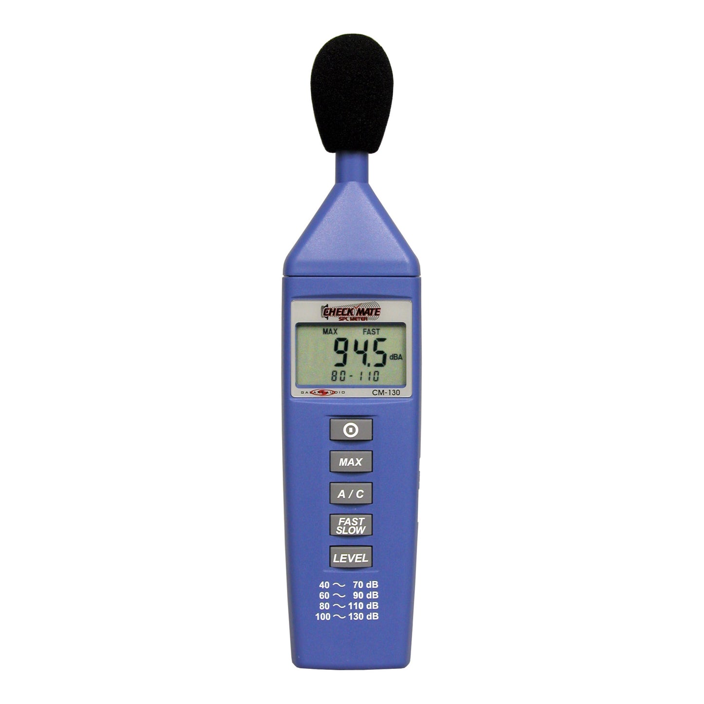Galaxy Audio CM-130 Check Mate SPL Audio DB Meter
