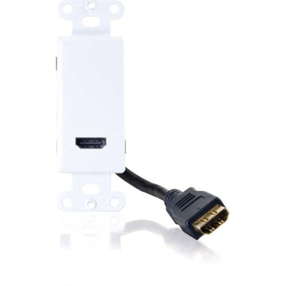 C2G 41043 Hdmi Decora Passthrough Wp White