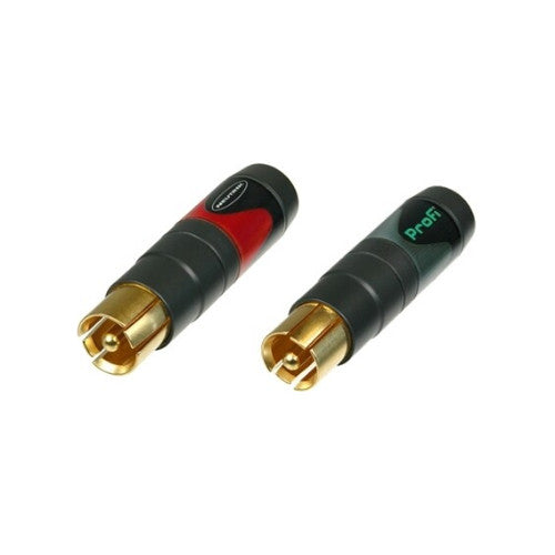 Neutrik NF2D-B/2 RCA Plug Pair