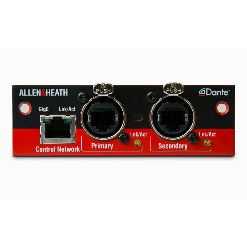 Allen & Heath M-DANTE-A 64x64 Dante Audio Networking Card – SoundPro