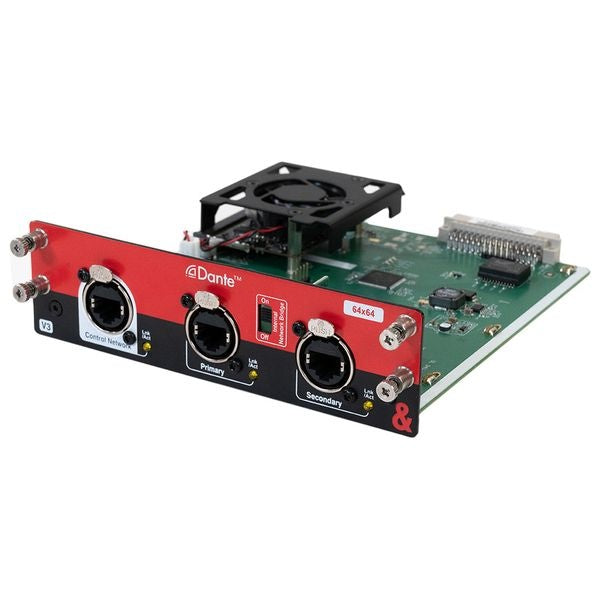 Allen & Heath M-DL-DANTE64-A 64x64 Dante Audio Networking Card