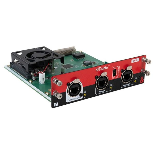 Allen & Heath M-DL-DANTE64-A 64x64 Dante Audio Networking Card