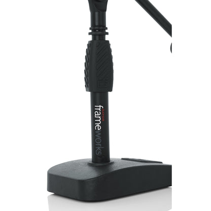 Gator GFW-MIC-0822 Telescoping Boom Mic Stand Desktop & Bass Drum